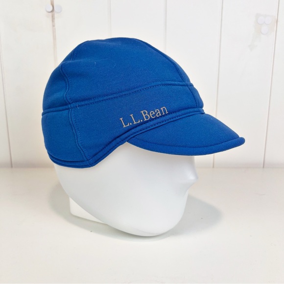L.L. Bean Accessories - LL Bean Polartec Hat Cap Fleece Winter Beanie Outoor Rugged Womens S/M Blue